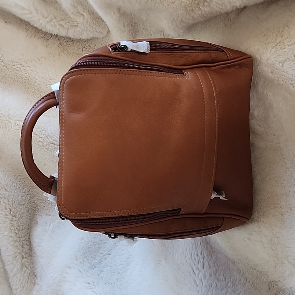 Joyce leather backpack New in the box